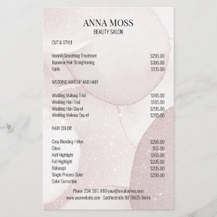 ロセゴモダンルドグリッターフライヤー チラシ