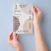 ロセゴモダンルドグリッターフライヤー チラシ (ハンドル)