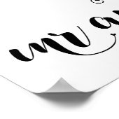 ロセゴールド紙吹雪ハートゲストブック披露宴サイン ポスター (角)