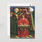 ロセッティ – クリスマスカロル ポストカード (正面/裏面)