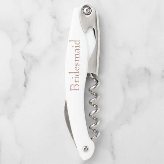 ロセパーソナライズされたグ結婚ロcの花嫁 ソムリエナイフ (裏面)