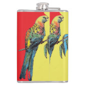 ロセラパロットウォーターパパ父名 フラスク (裏面)