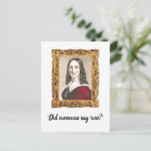 「ロゼって言った人は?」 ワイおもしろいンママ葉書 ポストカード (スタンド正面)