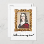 「ロゼって言った人は?」 ワイおもしろいンママ葉書 ポストカード (正面/裏面)