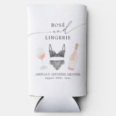 ロゼとランジェリーのブライズシャワー スリム缶クーラー (正面)