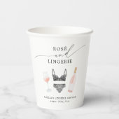 ロゼとランジェリーのブライズシャワー 紙コップ (裏面)