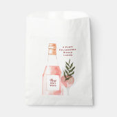 ロゼオーバーバラバレンタインデーパーティーピンク フェイバーバッグ (正面)