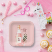 ロゼオーバーロゼ バレンタインデーパーティー ピンク ペーパープレート (パーティー)