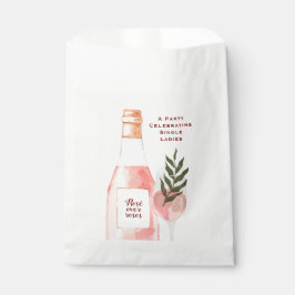 ロゼオーバーロゼ バレンタイン ピンク ワインパーティー フェイバーバッグ