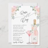 ロゼオールデイブライダルシャワー招待 招待状 (正面)