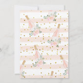 ロゼオールデイブライダルシャワー招待 招待状 (裏面)