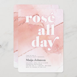 ロゼオールデイ21歳の誕生日招待状 招待状