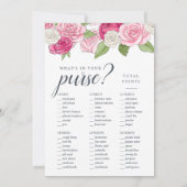 ロゼガーデンダブルブライダルシャワーゲーム 招待状 (裏面)