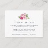 ロゼガーデンディスプレイシャワーカード エンクロージャーカード (正面)