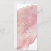 ロゼガールズデイバチェロレッテ招待状 招待状 (裏面)