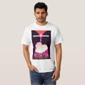 ロゼッタとフィラエのランダー宇宙アート Tシャツ (正面フル)