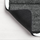 ロゼッタ石のエジプトの花崗閃緑岩の石碑 マウスパッド (コーナー)