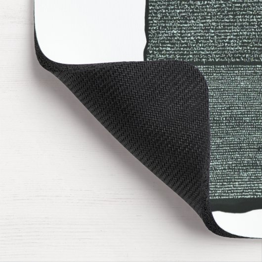 ロゼッタ石の古代エジプトのヒエログリフ マウスパッド (コーナー)