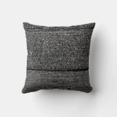 ロゼッタ石 クッション (裏面)