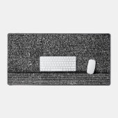 ロゼッタ石 デスクマット (キーボード&マウス)