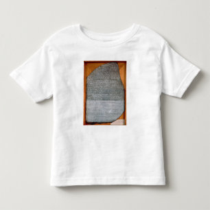 ロゼッタ石、城砦St. Julienからの、 トドラーTシャツ