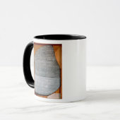 ロゼッタ石、城砦St. Julienからの、 マグカップ (正面左)