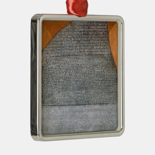ロゼッタ石、城砦St. Julienからの、 メタルオーナメント (右)