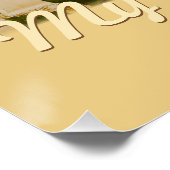 ロゼッティレジーナコロジウム広告CC0650s ポスター (コーナー)