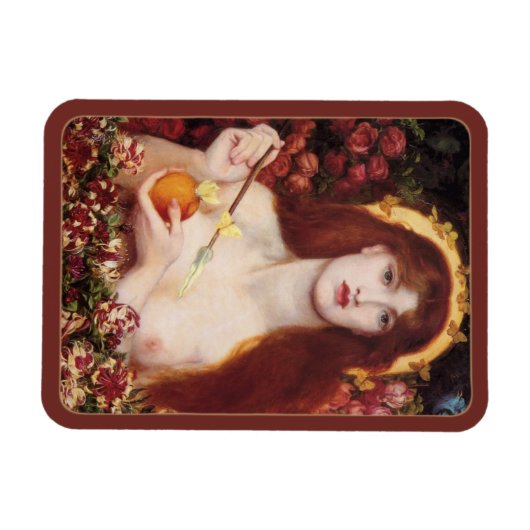 ロゼッティヴィーナスバーチコルディアCC0701ファインアート マグネット (横)