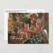 ロゼッティ結婚の聖ジョージとプリンセスサブラ ポストカード (正面/裏面)