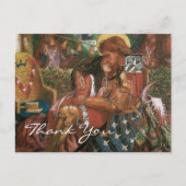 ロゼッティ結婚の聖ジョージとプリンセスサブラ ポストカード (正面)