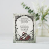 ロゼッティ「愛」のハガキビクトリアンー ポストカード (スタンド正面)