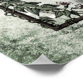 ロゼッティ「愛」ビクトリアン芸術詩24x30 ポスター (角)