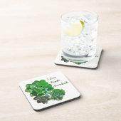 ロゼット多汁性プラスチックコースター コースター (右側)