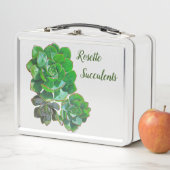 ロゼット多肉弁当箱 メタルランチボックス (インサイチュ)