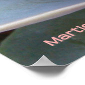 ロゼット多肉性美しい ポスター (角)