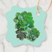 ロゼット多肉果ギフトラベル フェイバータグ (裏面)