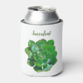 ロゼット多肉株クーラーボックス 缶クーラー (缶正面)