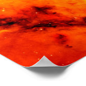 ロゼット星雲の写真 ポスター (角)