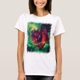 ロゼット星雲 NASA宇宙写真 Tシャツ
