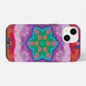 ロゼット カレイドスコープ iPhone カー iPhoneケース (裏面横)