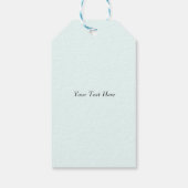 ロゼワイングラス応援結婚ズまたはシャワー特典 ギフトタグ (裏面)