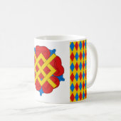 ロゼンフェルドのシャープバッジ コーヒーマグカップ (正面右)