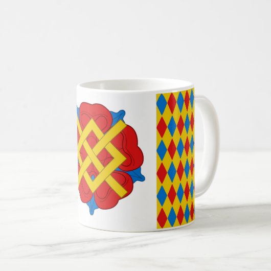 ロゼンフェルドのシャープバッジ コーヒーマグカップ (正面右)