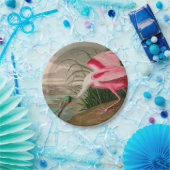 ロゼートスプーンビルバードオブアメリカオードゥボンプリント ペーパープレート (パーティー)