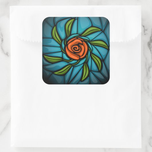 ロゼーモザイクスクウェアのシール スクエアシール (バッグ)