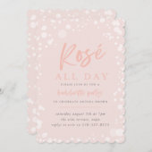 ロゼ終日バチェロレッテ 招待状 (正面/裏面)