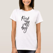 ロゼ終日Tシャツ Tシャツ (正面)