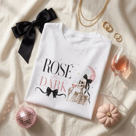 ロゼ・アフター・ダーク スケルトン・ハロウィン Tシャツ