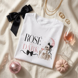 ロゼ・アフター・ダーク スケルトン・ハロウィン Tシャツ